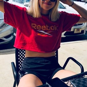 Vintage Reebok crop top
